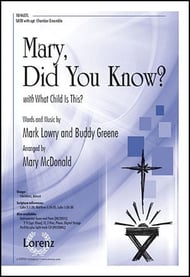 Mary, Did You Know? SATB choral sheet music cover Thumbnail